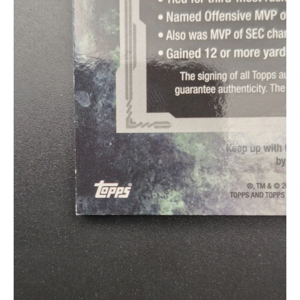 2013 Topps Inception Eddie Lacy #IAJP-EL Autograph Jumbo Patch Purple /50